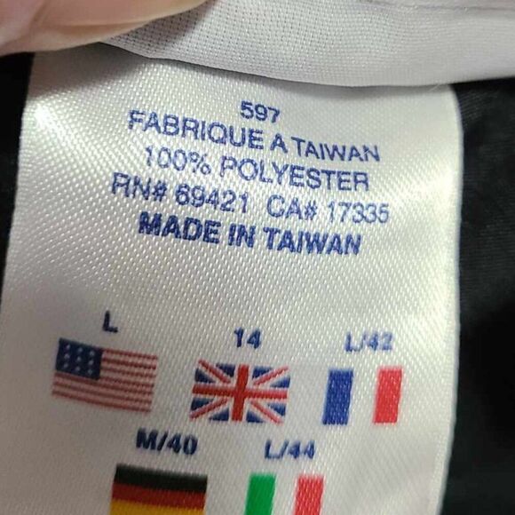 Reebok Black Tennis Shorts with White Stripe Accent size Large - Picture 6 of 8